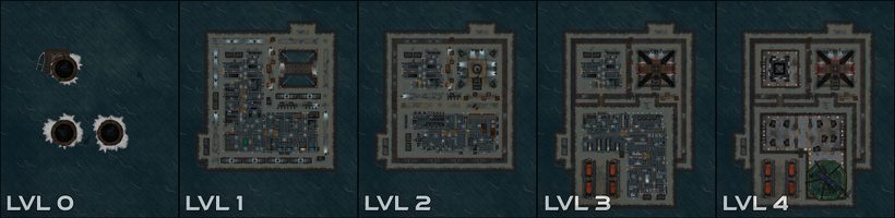 Oil Rig - Bonus Map - a day at